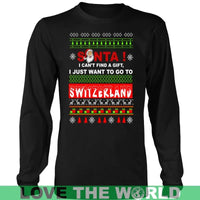 I Just Want To Go To Switzerland T Shirt RLT13 - Wonder Print Shop