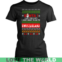 I Just Want To Go To Switzerland T Shirt RLT13 - Wonder Print Shop