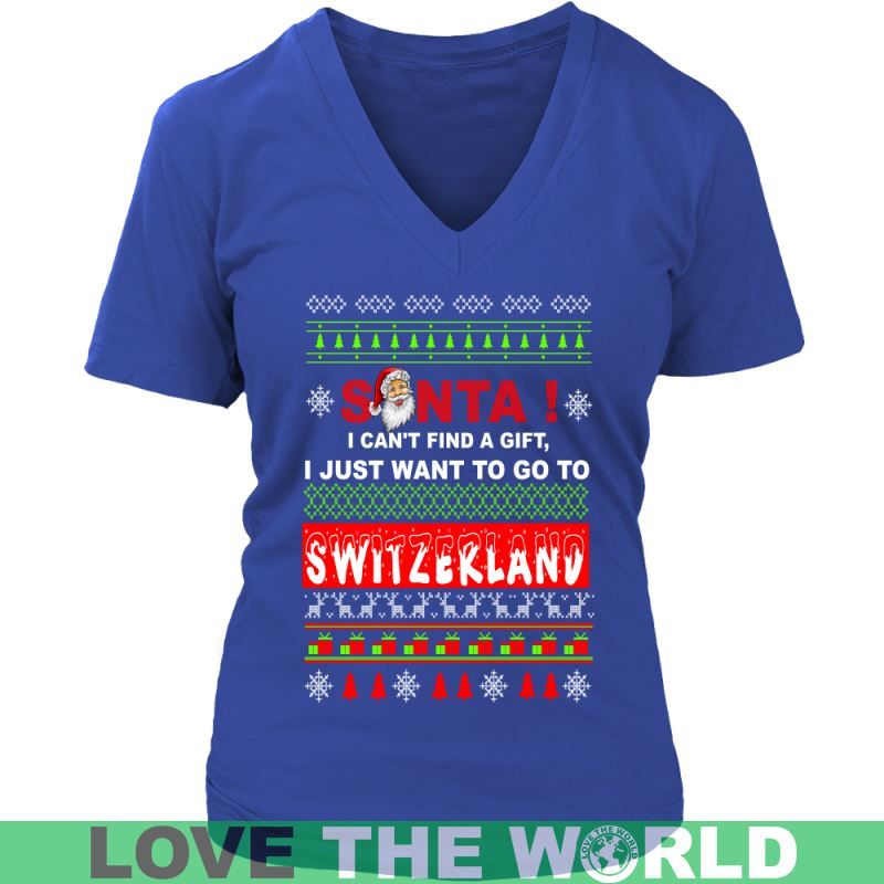 I Just Want To Go To Switzerland T Shirt RLT13 - Wonder Print Shop