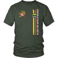 Lithuania shirt Lithuania is calling and I must go RLT6 - Wonder Print Shop