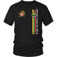 Lithuania shirt Lithuania is calling and I must go RLT6 - Wonder Print Shop