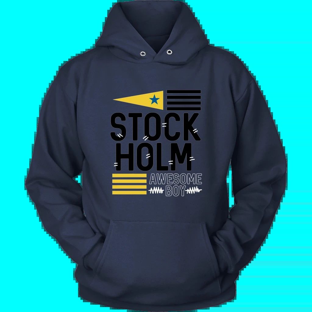 Sweden T Shirt Stockholm Awesome Boy RLT7 - Wonder Print Shop