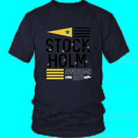 Sweden T Shirt Stockholm Awesome Boy RLT7 - Wonder Print Shop