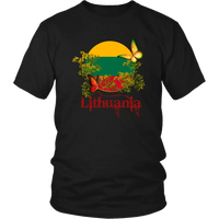 Lithuania T Shirt Lithuania life source T Shirt RLT6 - Wonder Print Shop