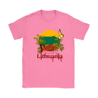 Lithuania T Shirt Lithuania life source T Shirt RLT6 - Wonder Print Shop