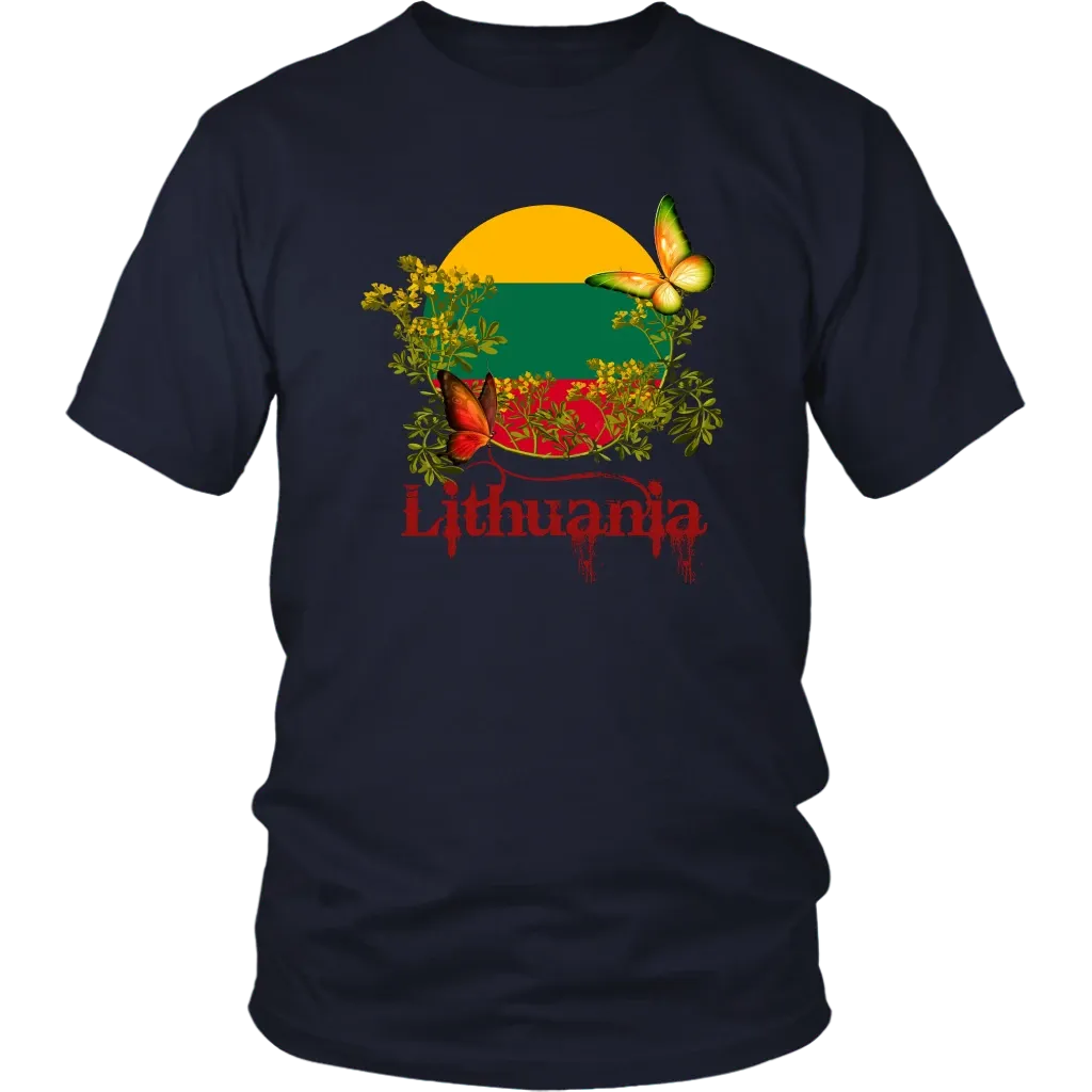 Lithuania T Shirt Lithuania life source T Shirt RLT6 - Wonder Print Shop