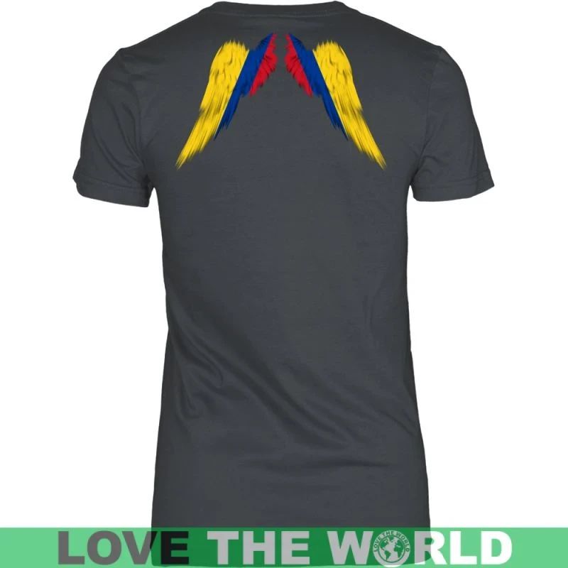 Colombia Angel T Shirt RLT7 - Wonder Print Shop