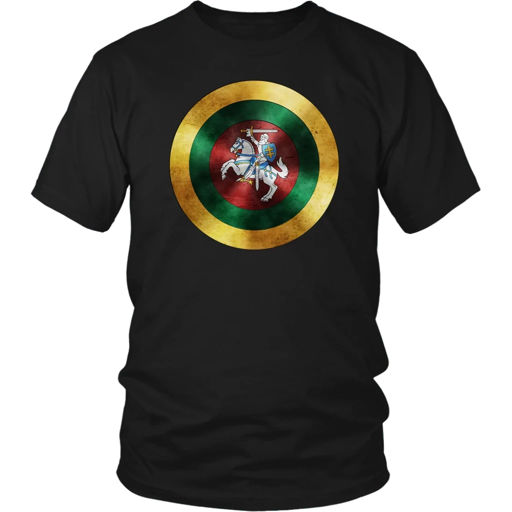 Lithuania Shield T Shirt RLT6 - Wonder Print Shop