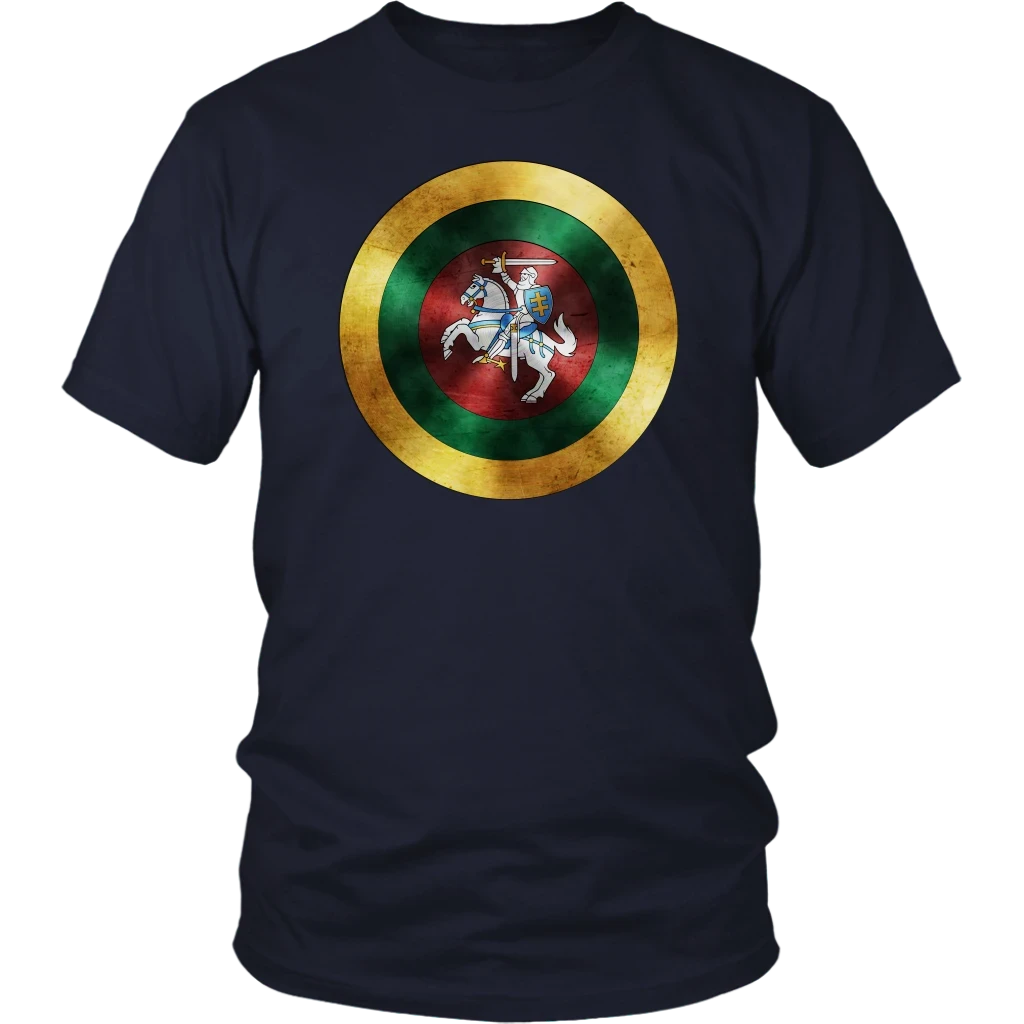 Lithuania Shield T Shirt RLT6 - Wonder Print Shop