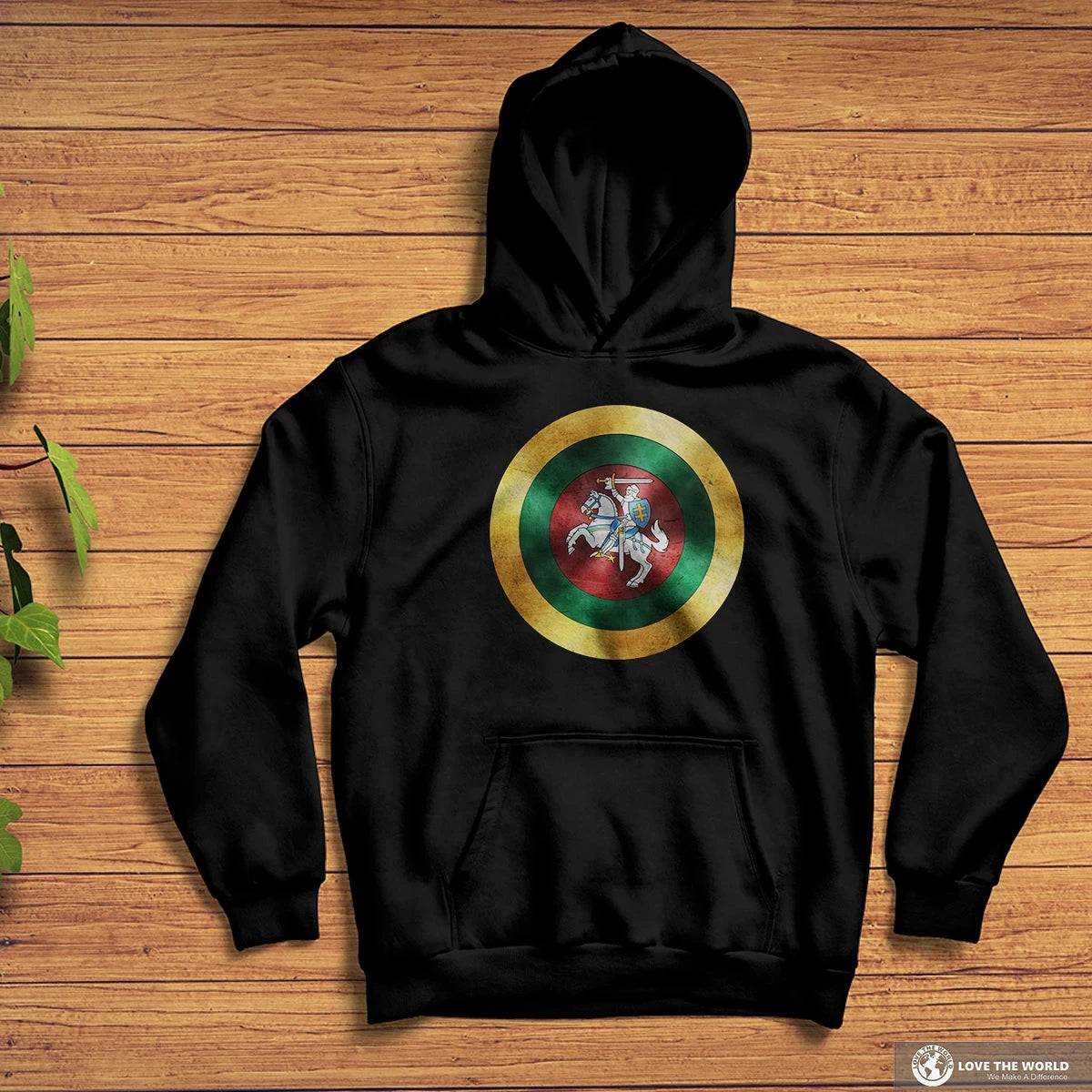 Lithuania Shield T Shirt RLT6 - Wonder Print Shop