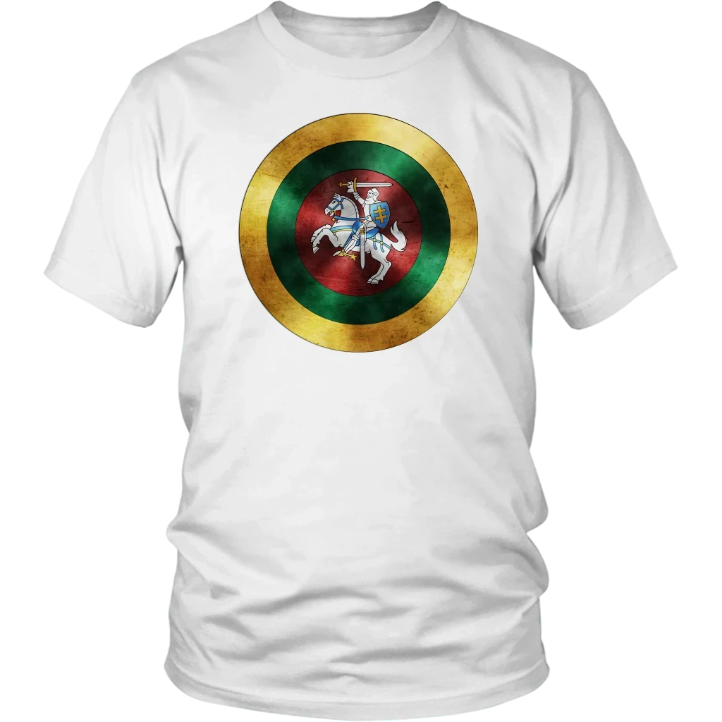 Lithuania Shield T Shirt RLT6 - Wonder Print Shop