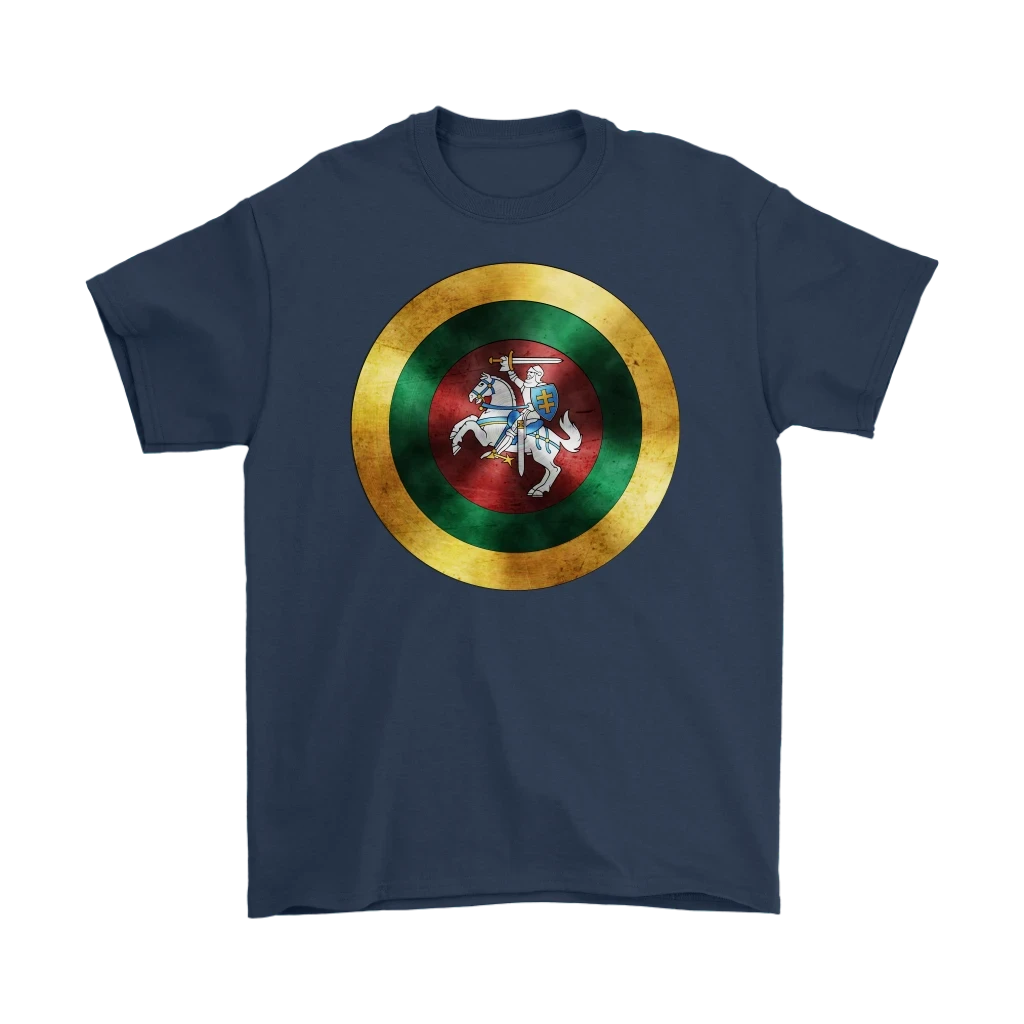 Lithuania Shield T Shirt RLT6 - Wonder Print Shop
