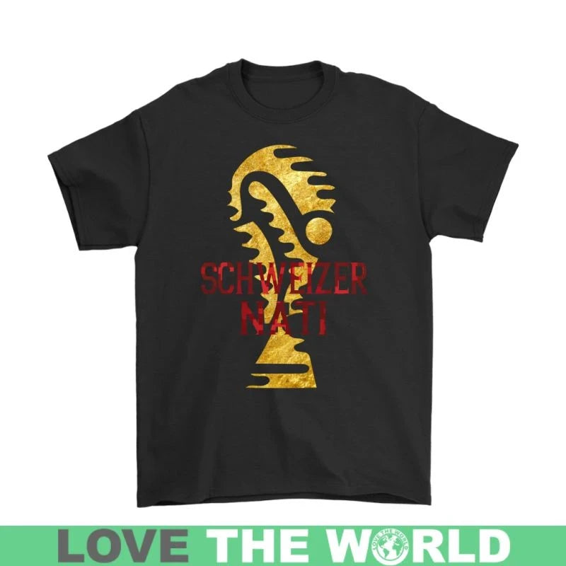 Switzerland Schweizer Nati World Cup FootbT Shirt RLT13 - Wonder Print Shop