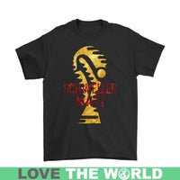 Switzerland Schweizer Nati World Cup FootbT Shirt RLT13 - Wonder Print Shop