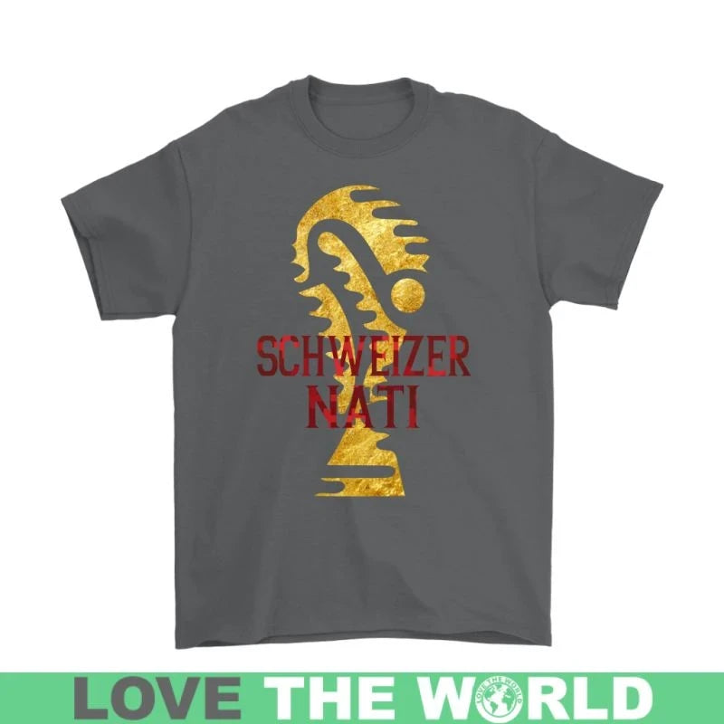 Switzerland Schweizer Nati World Cup FootbT Shirt RLT13 - Wonder Print Shop