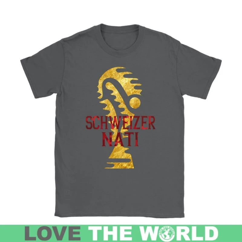 Switzerland Schweizer Nati World Cup FootbT Shirt RLT13 - Wonder Print Shop