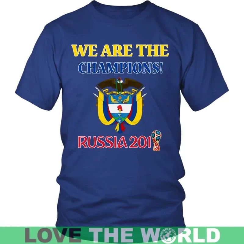 Colombia Champions T Shirt RLT7 - Wonder Print Shop