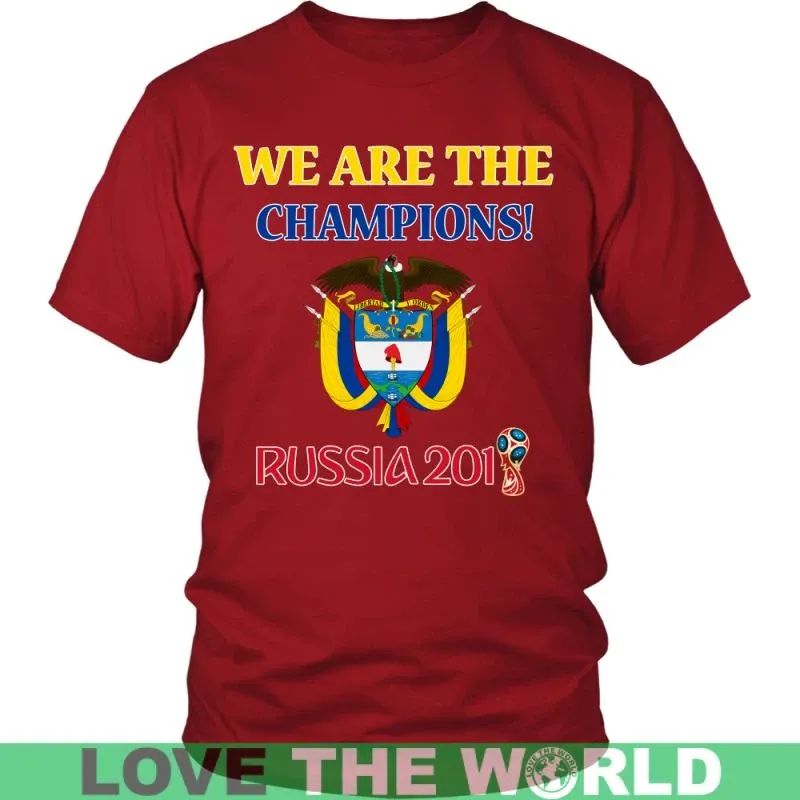 Colombia Champions T Shirt RLT7 - Wonder Print Shop