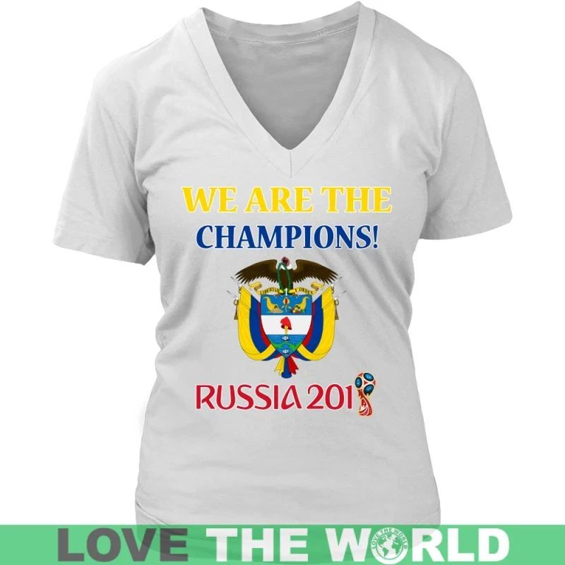 Colombia Champions T Shirt RLT7 - Wonder Print Shop
