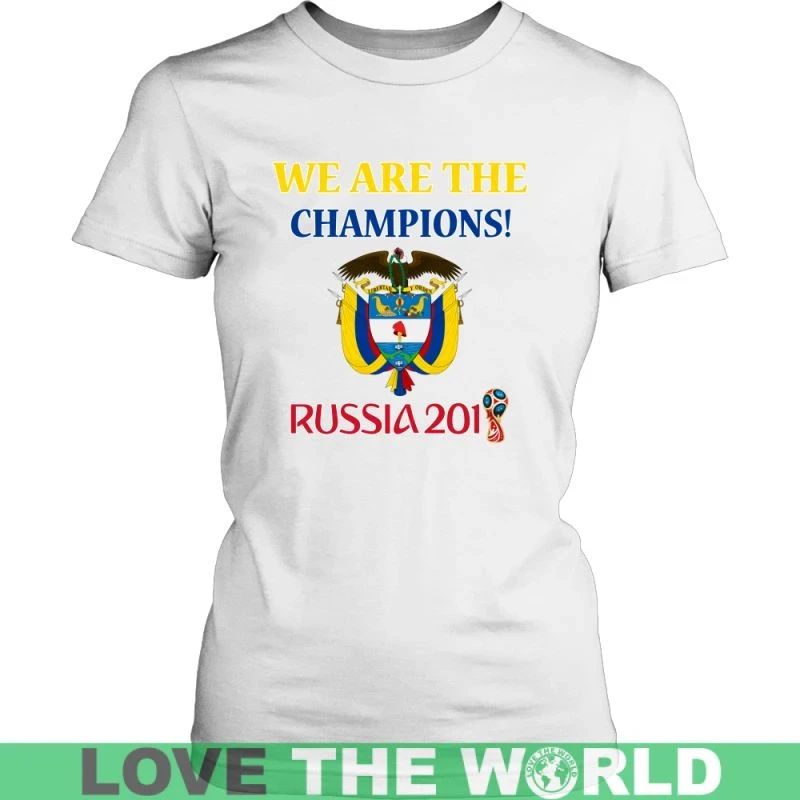 Colombia Champions T Shirt RLT7 - Wonder Print Shop