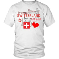 The Best Things In Switzerland T Shirt RLT13 - Wonder Print Shop