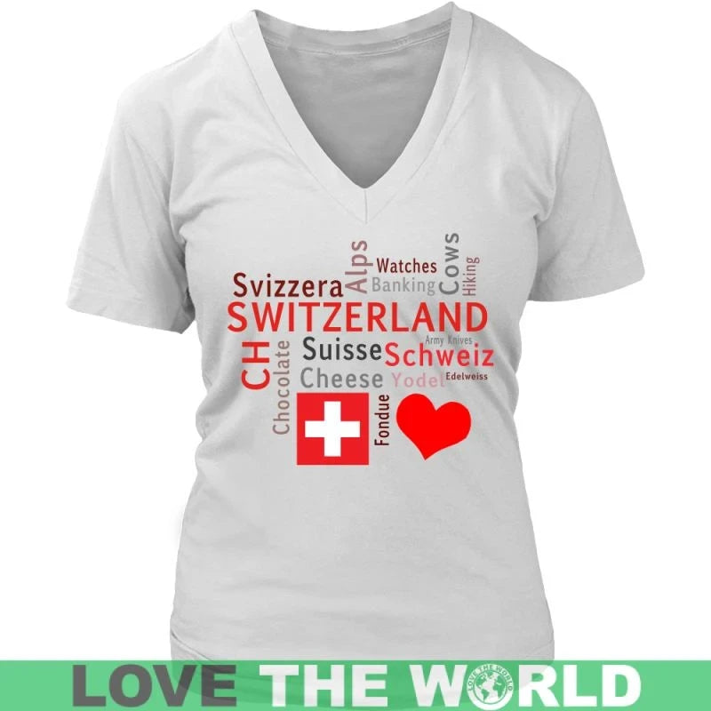 The Best Things In Switzerland T Shirt RLT13 - Wonder Print Shop