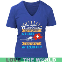 Buy A Ticket And Fly To Switzerland T Shirt RLT13 - Wonder Print Shop