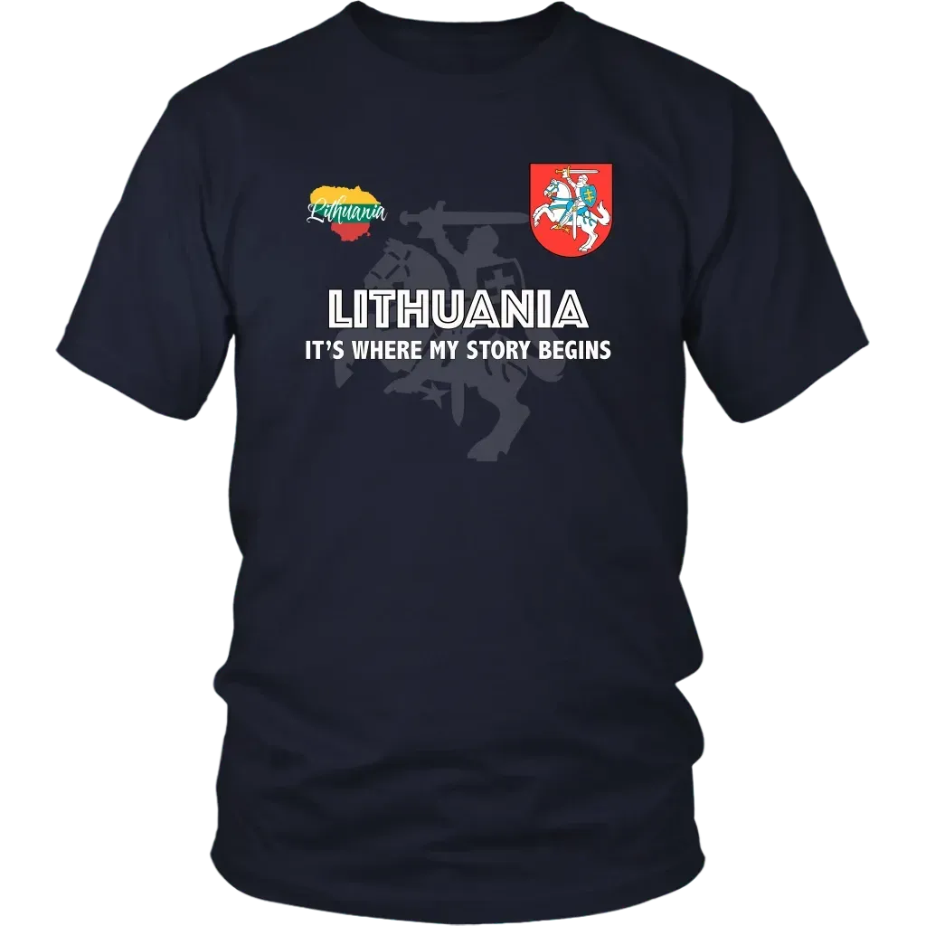 Lithuania T Shirt RLT6 - Wonder Print Shop