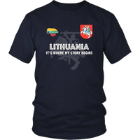 Lithuania T Shirt RLT6 - Wonder Print Shop