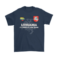 Lithuania T Shirt RLT6 - Wonder Print Shop