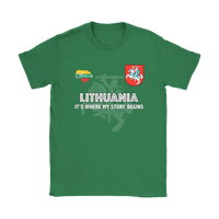 Lithuania T Shirt RLT6 - Wonder Print Shop