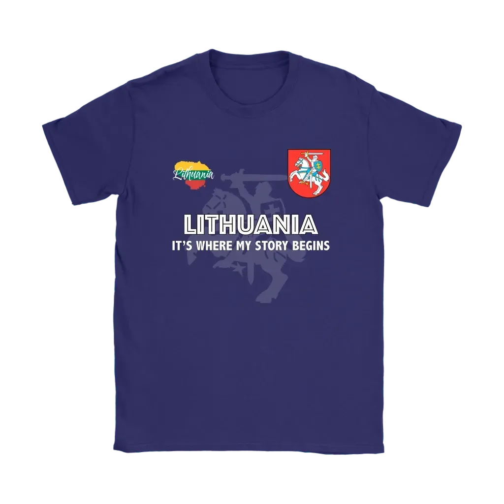 Lithuania T Shirt RLT6 - Wonder Print Shop