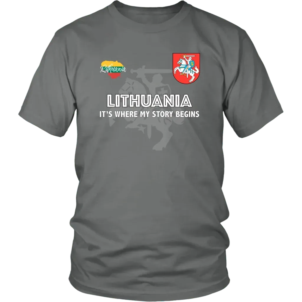 Lithuania T Shirt RLT6 - Wonder Print Shop