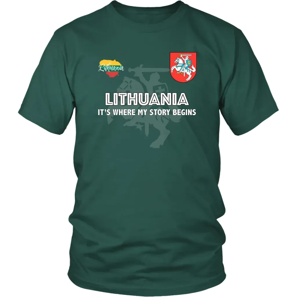 Lithuania T Shirt RLT6 - Wonder Print Shop