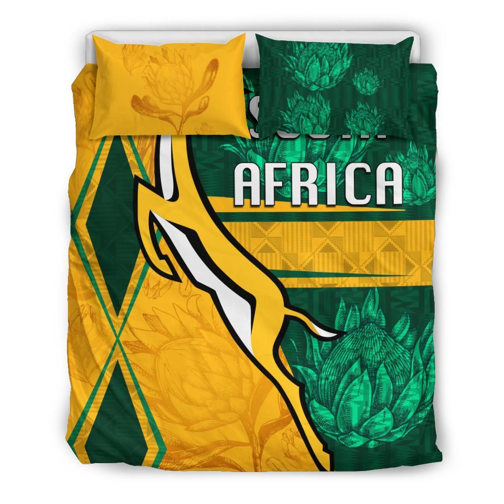 South Africa Bedding Set Springboks Rugby Be Fancy RLT8 - Wonder Print Shop