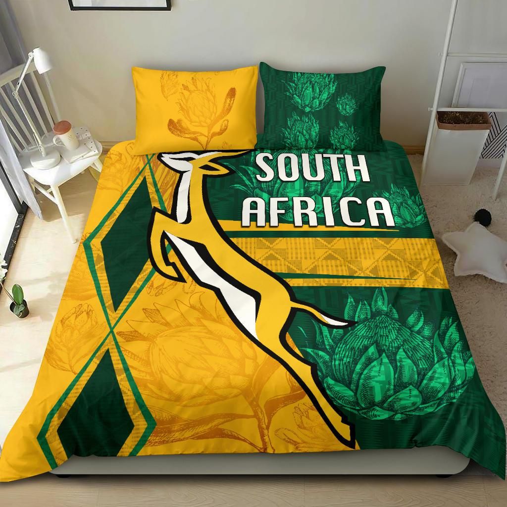 South Africa Bedding Set Springboks Rugby Be Fancy RLT8 - Wonder Print Shop