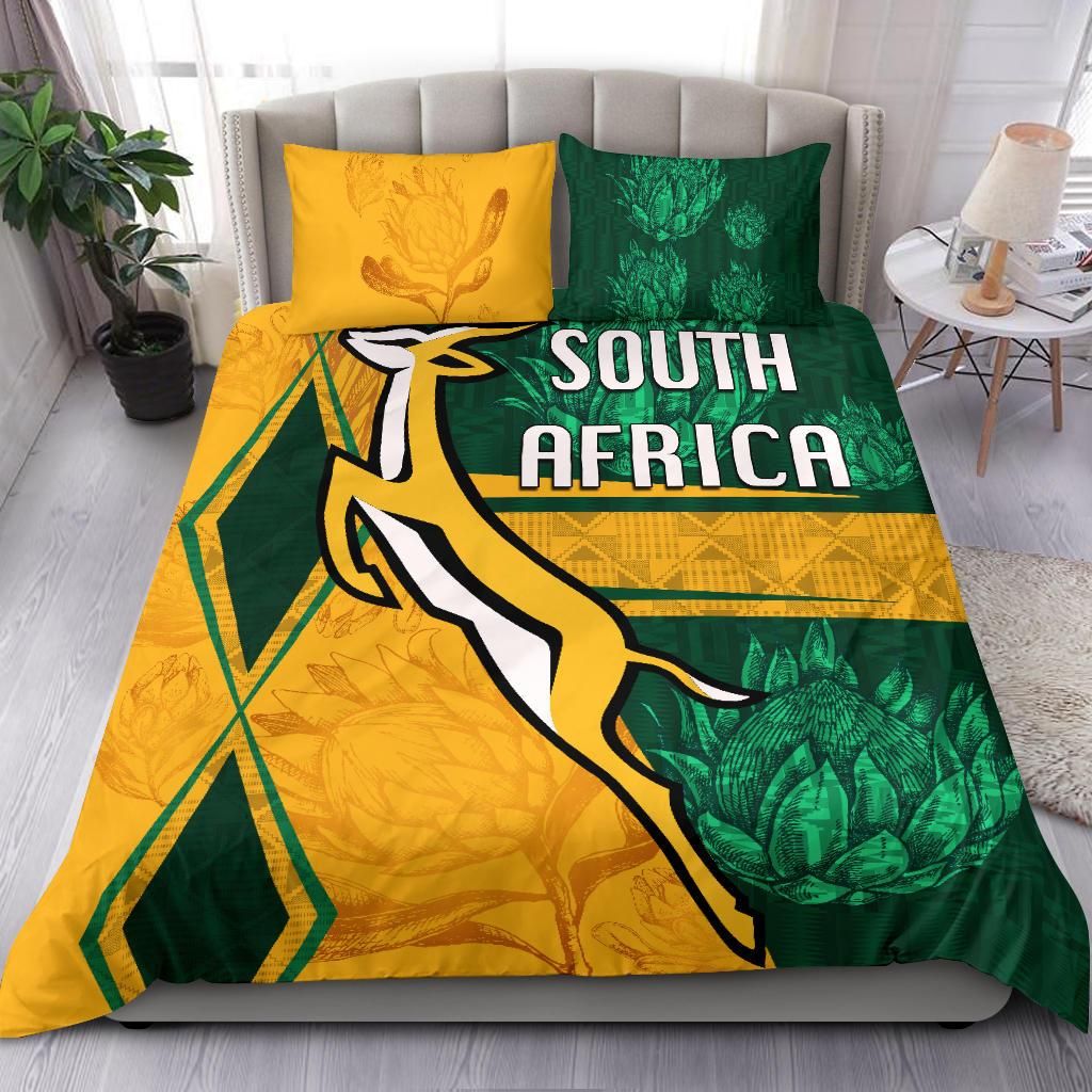 South Africa Bedding Set Springboks Rugby Be Fancy RLT8 - Wonder Print Shop