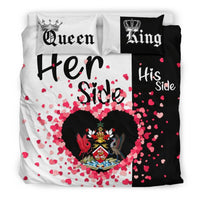 Trinidad and Tobago Bedding Set Couple King/Queen Her Side/His Side RLT6 - Wonder Print Shop