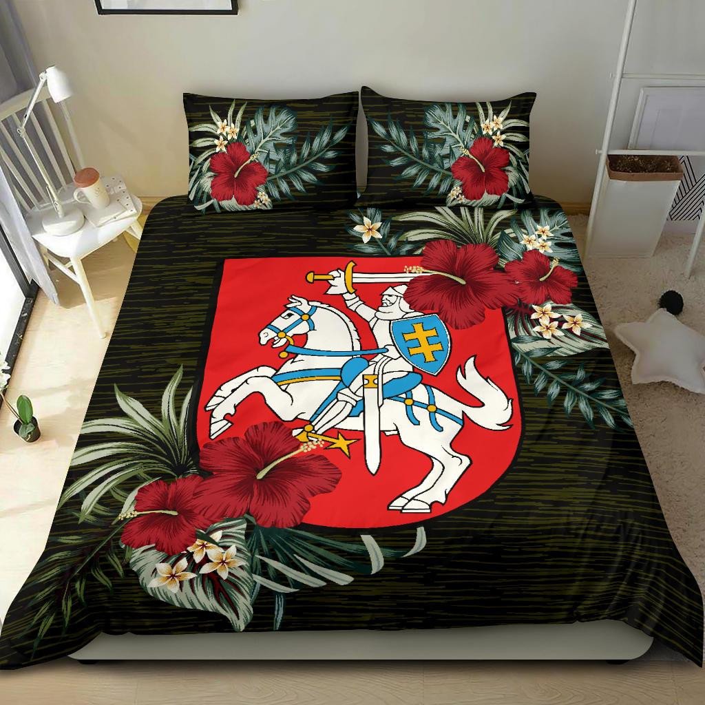 Lithuania Bedding Set - Special Hibiscus RLT6 - Wonder Print Shop