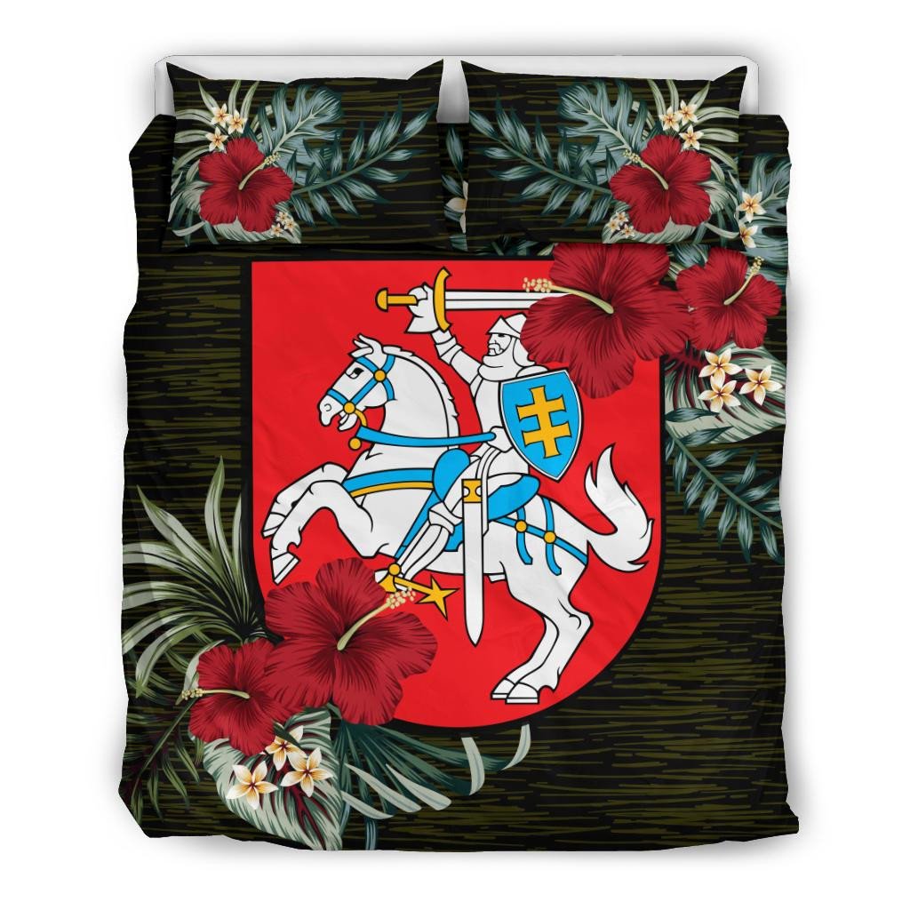 Lithuania Bedding Set - Special Hibiscus RLT6 - Wonder Print Shop