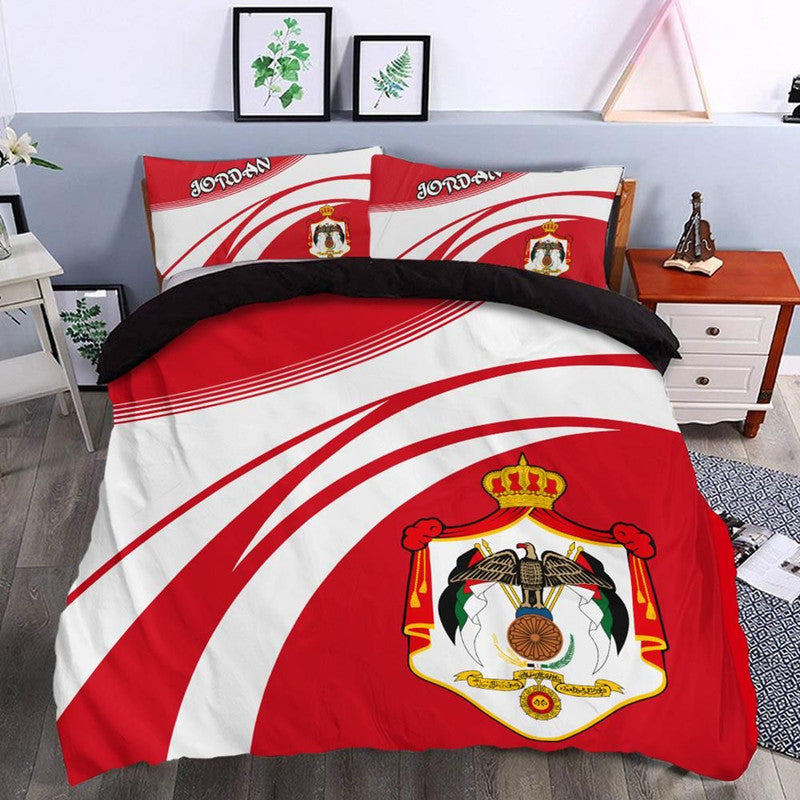 Jordan Coat Of Arms Bedding Set Cricket RLT8 - Wonder Print Shop