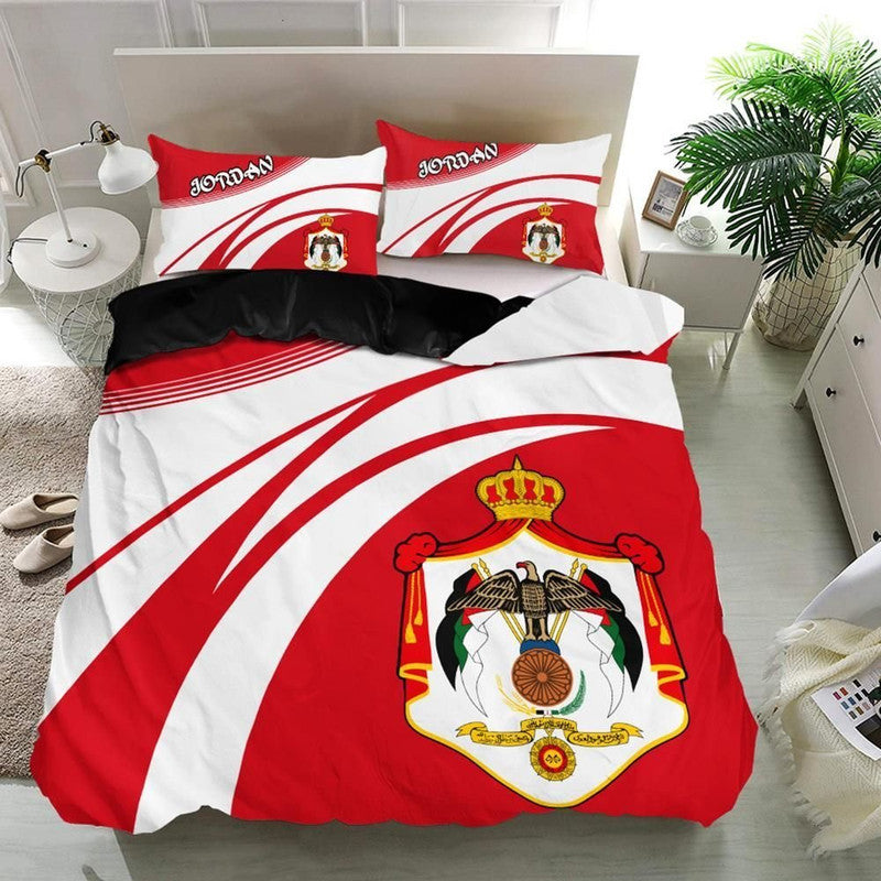 Jordan Coat Of Arms Bedding Set Cricket RLT8 - Wonder Print Shop