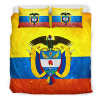 Colombia Coat Of Arm Bedding Set RLT7 - Wonder Print Shop