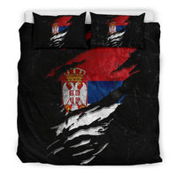 Serbia In Me Bedding Set Special Grunge Style RLT7 - Wonder Print Shop