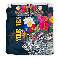 The Philippines Personalised Bedding Set Summer Vibes RLT6 - Wonder Print Shop