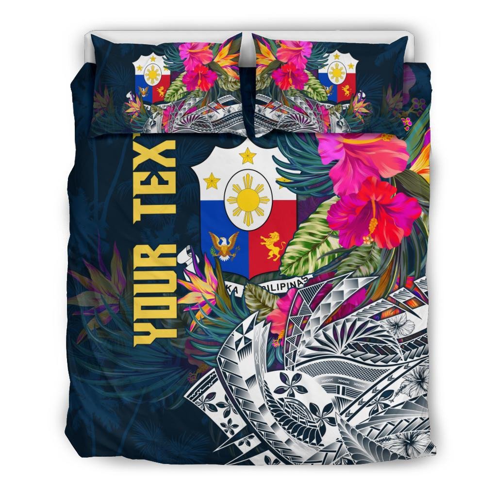 The Philippines Personalised Bedding Set Summer Vibes RLT6 - Wonder Print Shop
