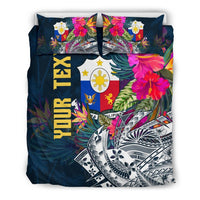 The Philippines Personalised Bedding Set Summer Vibes RLT6 - Wonder Print Shop