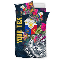 The Philippines Personalised Bedding Set Summer Vibes RLT6 - Wonder Print Shop