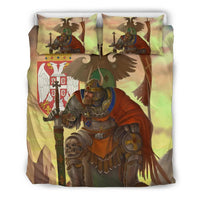 Serbia Bedding Set Serbian Warrior RLT7 - Wonder Print Shop