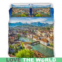 Luzern Switzerland Bedding Set RLT13 - Wonder Print Shop